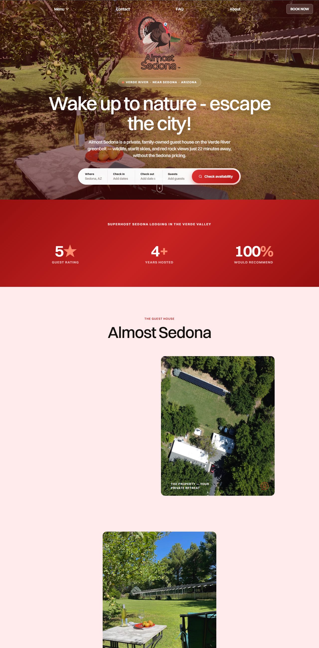 Almost Sedona website